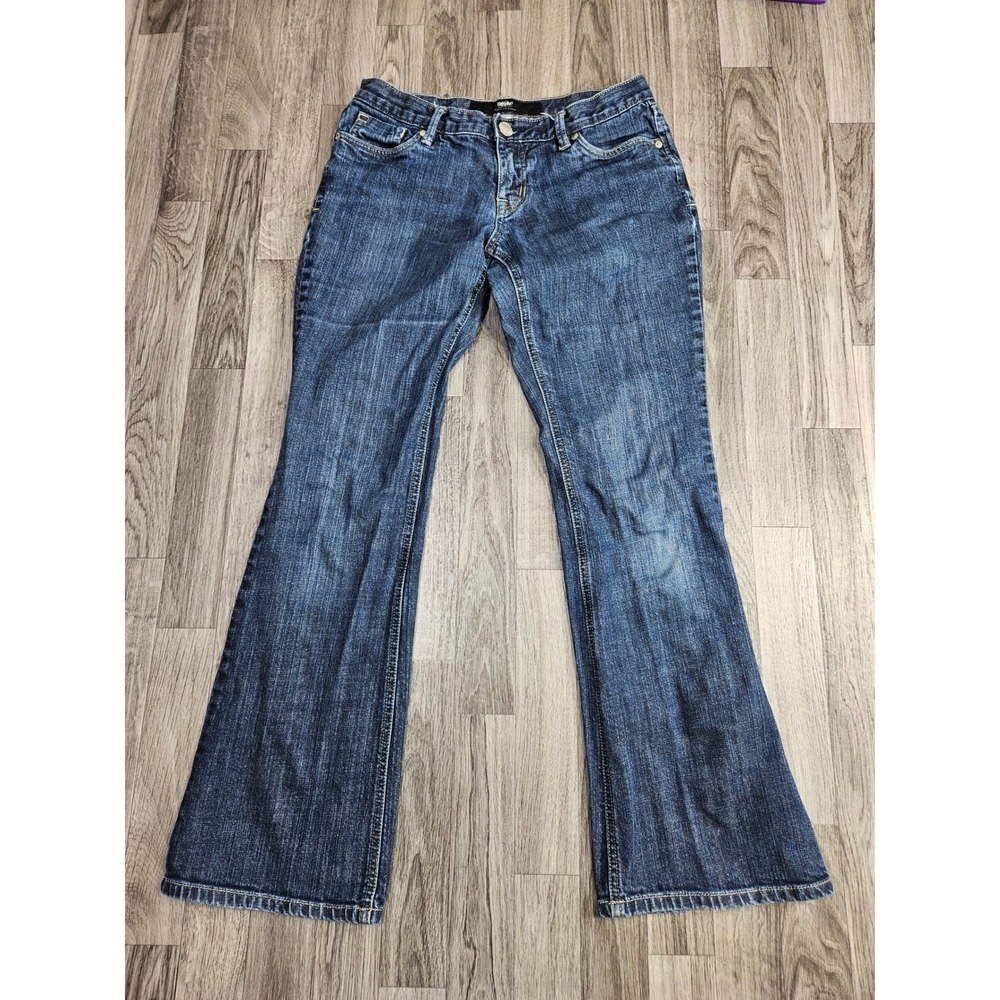 Mossimo Bootcut Jeans Women 6 Blue Premium Denim Stretch Mid Rise